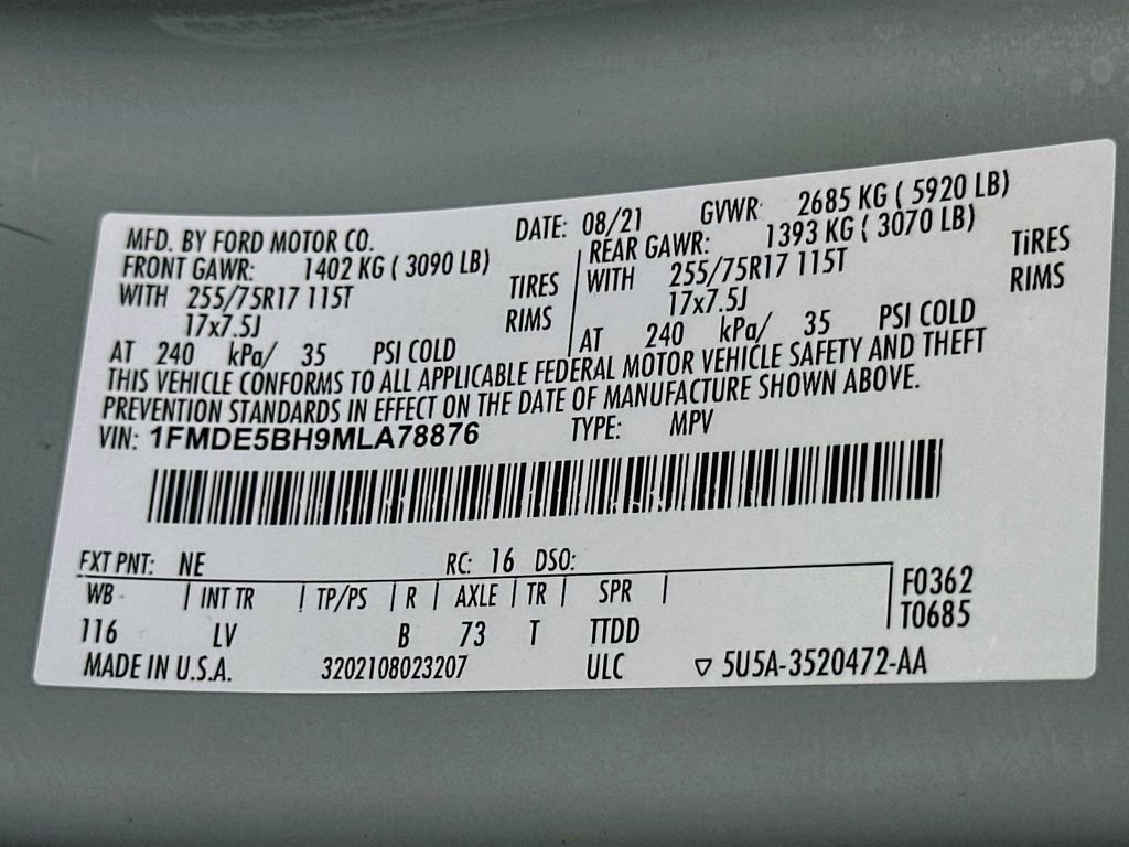 Certified 2021 Ford Bronco Big Bend AWD/4WD image 23