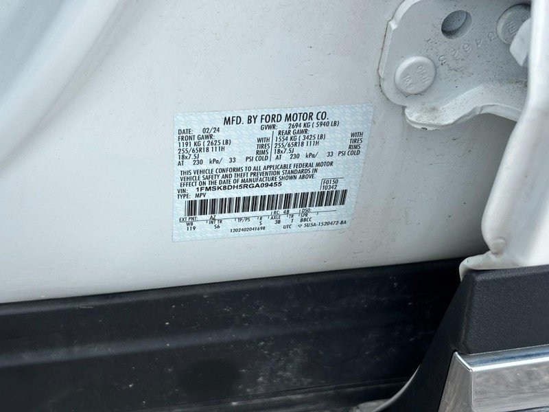 Certified 2024 Ford Explorer XLT w/ Equipment Group 202A AWD/4WD image 26