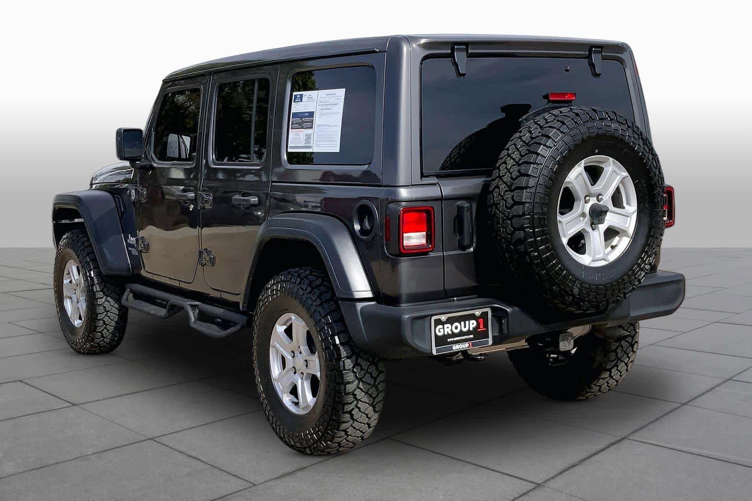 Used 2021 Jeep Wrangler Unlimited Sport w/ Sun And Sound Package AWD/4WD image 12