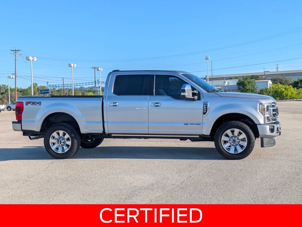 Certified 2021 Ford F250 Platinum w/ FX4 Off-Road Package AWD/4WD image 4
