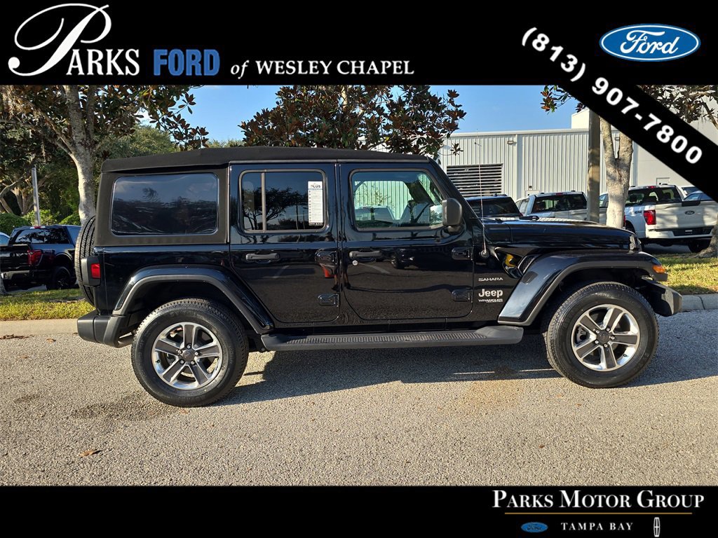 Used 2021 Jeep Wrangler Unlimited Sahara image 2