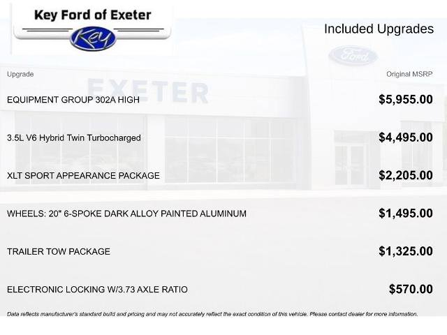 Certified 2023 Ford F150 XLT w/ Equipment Group 302A High AWD/4WD image 12
