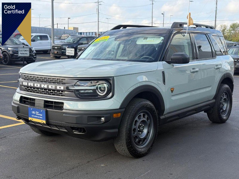 Certified 2022 Ford Bronco Sport Badlands w/ Premium Package