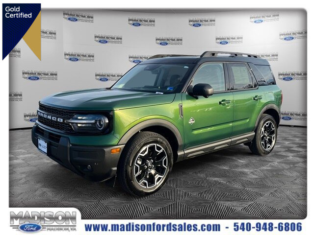 Certified 2025 Ford Bronco Sport Outer Banks w/ Outer Banks Tech Package+