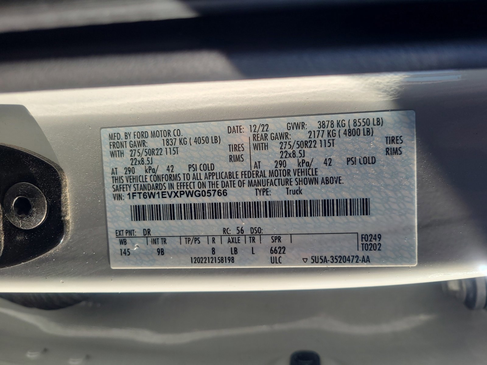 Certified 2023 Ford F150 Lightning Platinum image 25