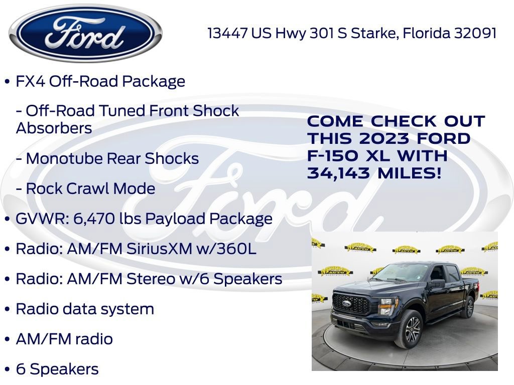 Certified 2023 Ford F150 XL w/ STX Appearance Package image 27