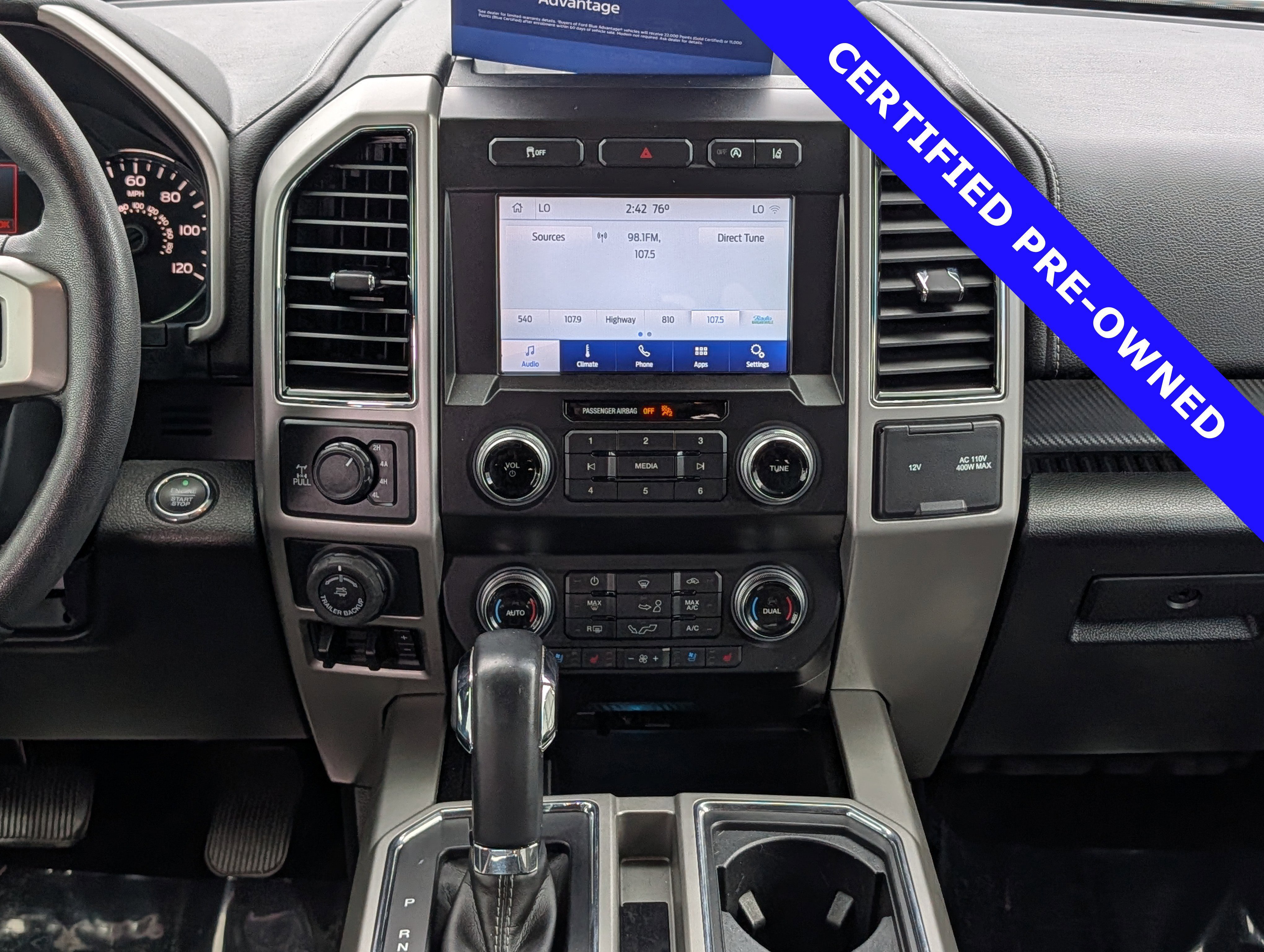 Certified 2020 Ford F150 Lariat w/ Equipment Group 502A Luxury AWD/4WD image 24