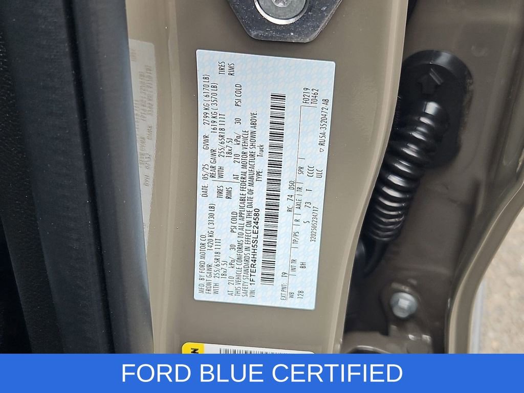 Certified 2025 Ford Ranger XLT w/ FX4 Off-Road Package AWD/4WD image 35