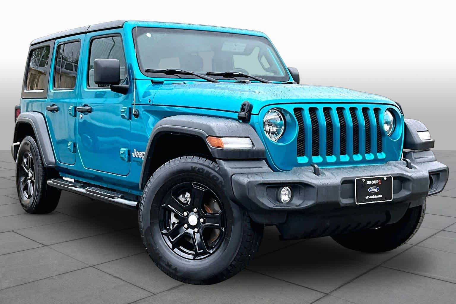 Used 2020 Jeep Wrangler Unlimited Sport S AWD/4WD image 3