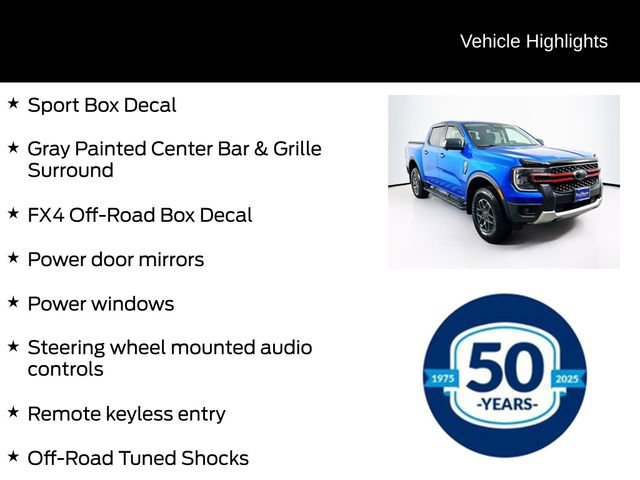 Certified 2025 Ford Ranger XLT AWD/4WD image 22