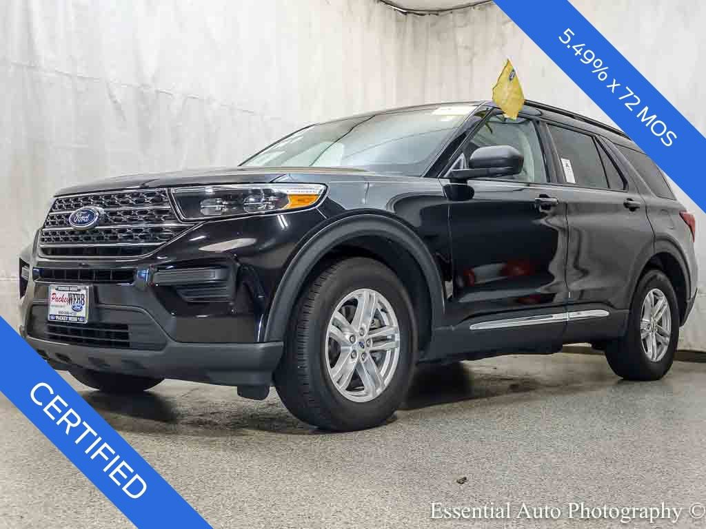 Certified 2023 Ford Explorer XLT w/ Class IV Trailer Tow Package