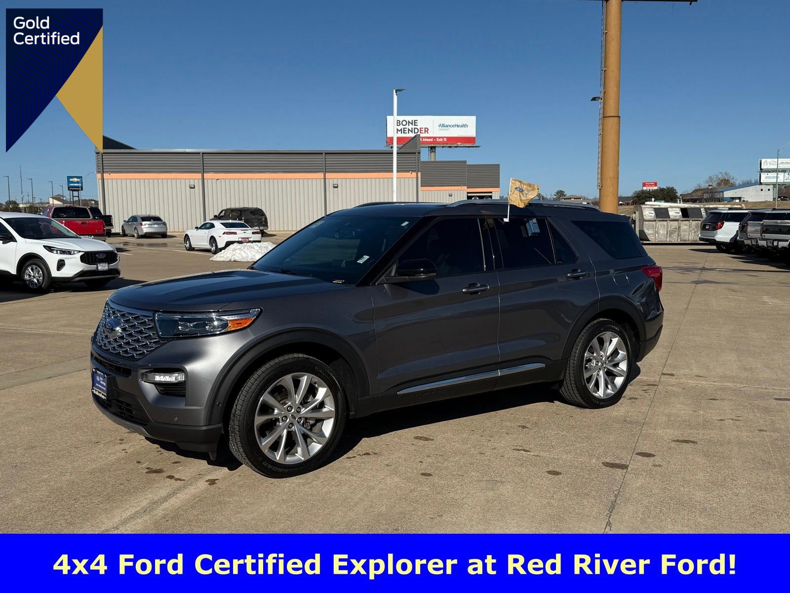 Certified 2022 Ford Explorer Platinum w/ Equipment Group 601A image 1
