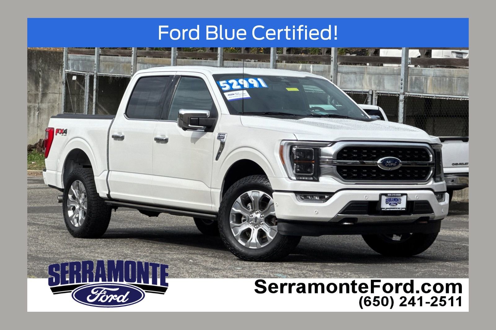 Certified 2023 Ford F150 Platinum w/ Equipment Group 701A High