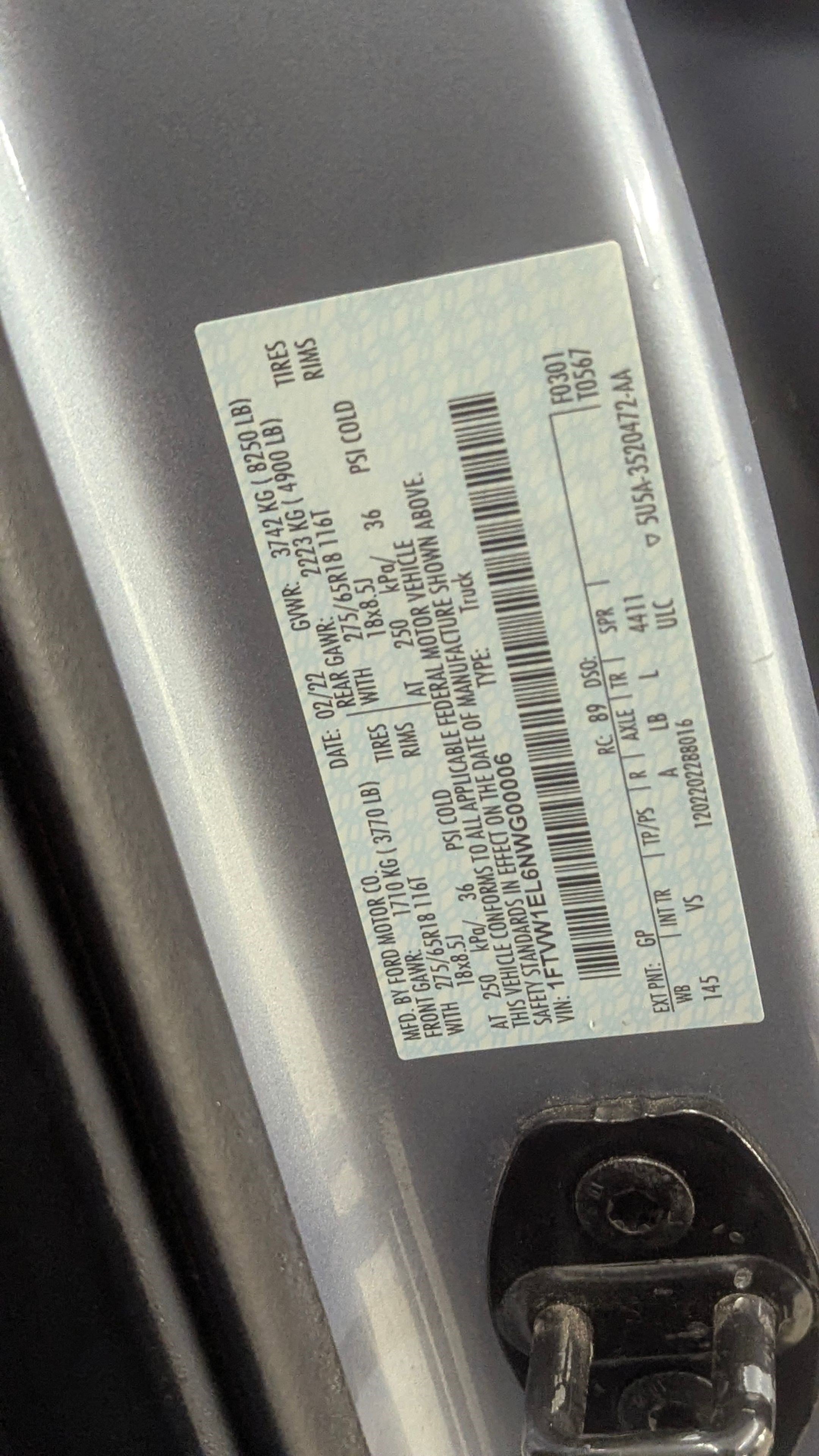 Certified 2022 Ford F150 Lightning Pro w/ Tow Technology Package image 19