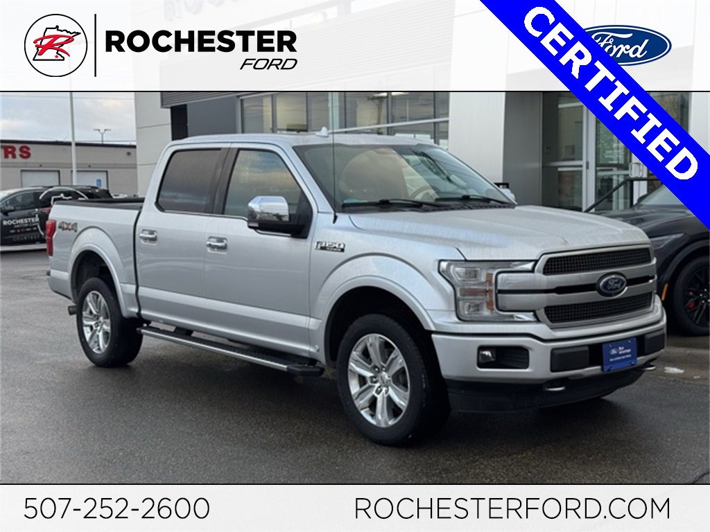 Certified 2019 Ford F150 Platinum w/ Equipment Group 701A Luxury
