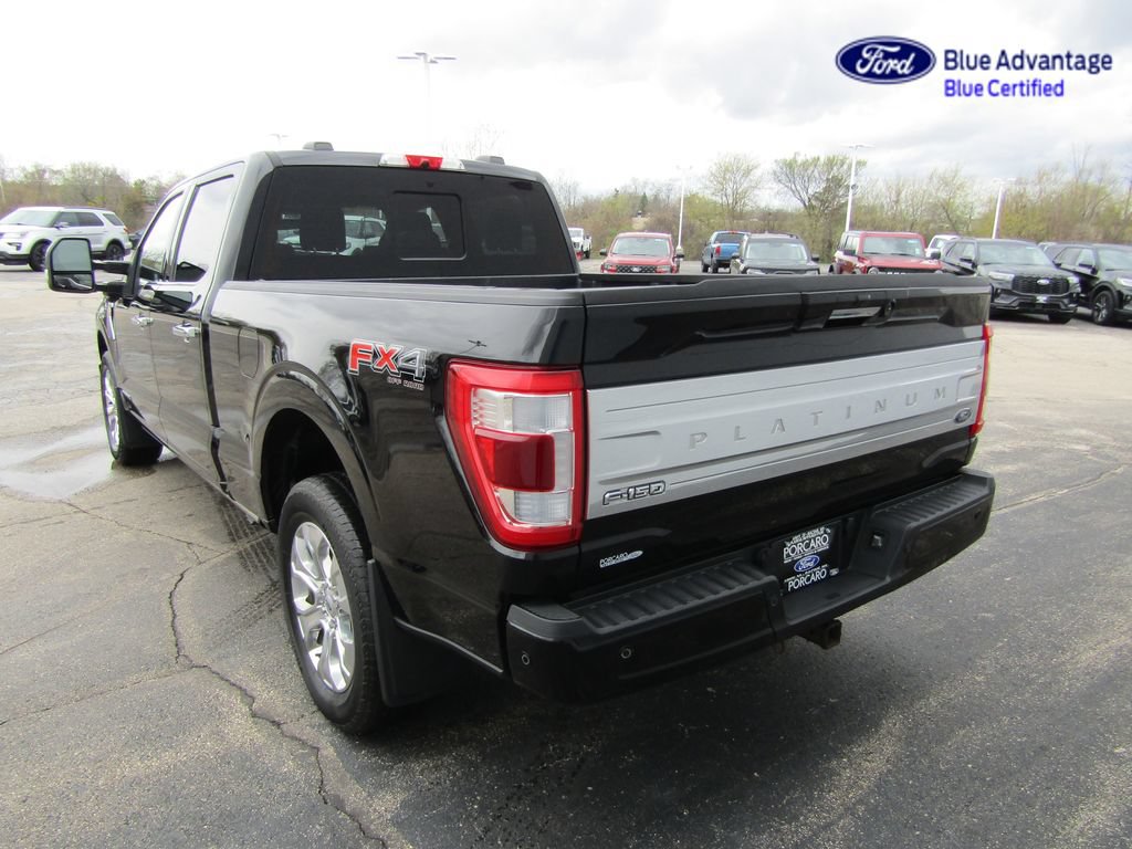 Certified 2022 Ford F150 Platinum w/ Equipment Group 701A High AWD/4WD image 8