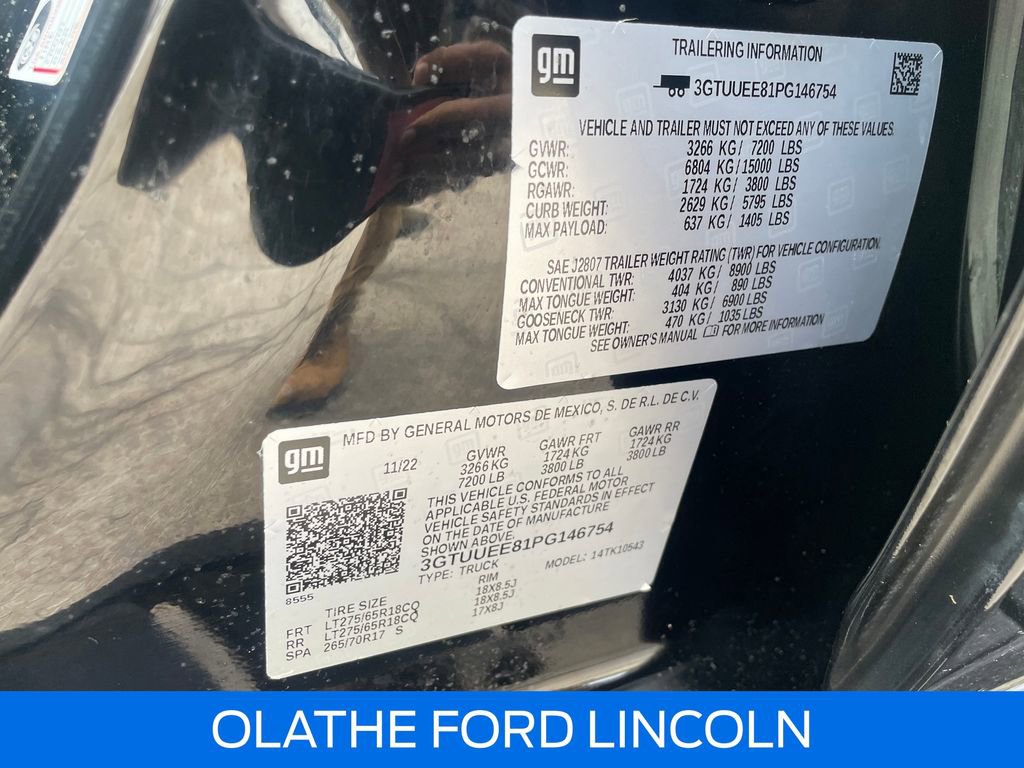 Used 2023 GMC Sierra 1500 AT4 w/ AT4 Premium Package image 23