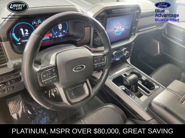 Certified 2023 Ford F150 Platinum w/ Equipment Group 701A High AWD/4WD image 12
