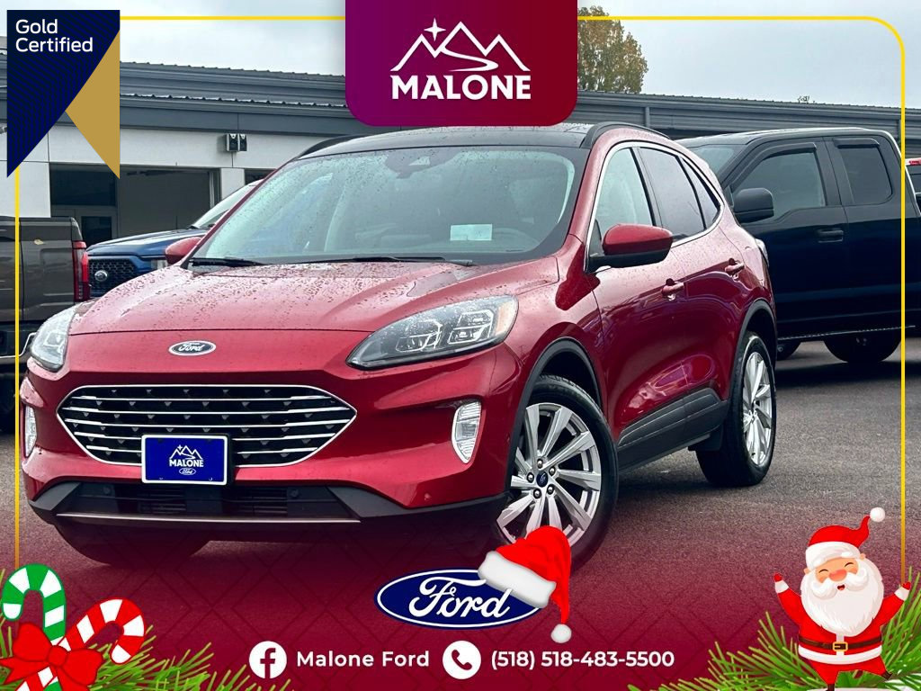 Certified 2022 Ford Escape Titanium w/ Titanium Elite Package