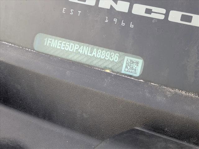 Certified 2022 Ford Bronco Black Diamond w/ Sasquatch Package image 16