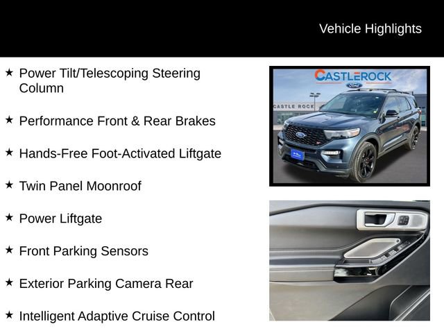 Certified 2022 Ford Explorer ST w/ Equipment Group 401A image 15