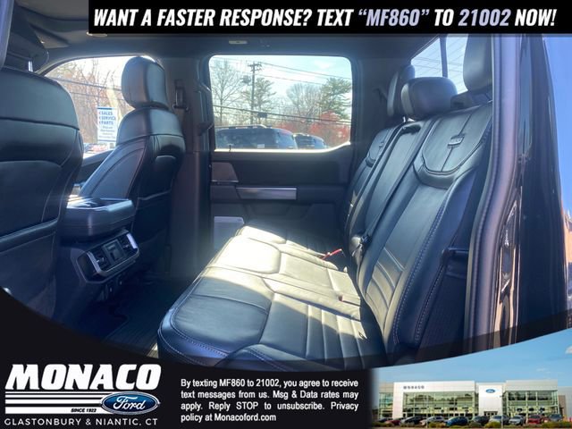 Certified 2023 Ford F150 Platinum w/ Equipment Group 701A High AWD/4WD image 12