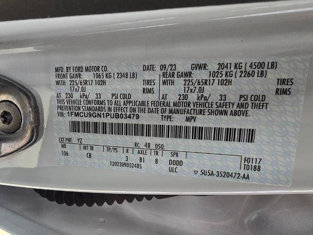 Certified 2023 Ford Escape Active AWD/4WD image 27