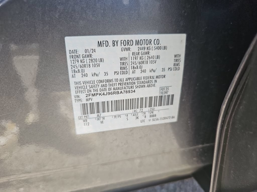 Certified 2024 Ford Edge SEL AWD/4WD image 34