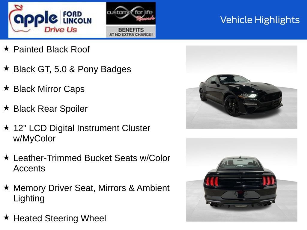 Certified 2021 Ford Mustang GT Premium w/ Equipment Group 401A image 15