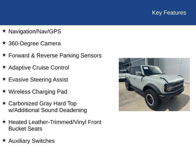 Certified 2024 Ford Bronco Outer Banks w/ Sasquatch Package image 35