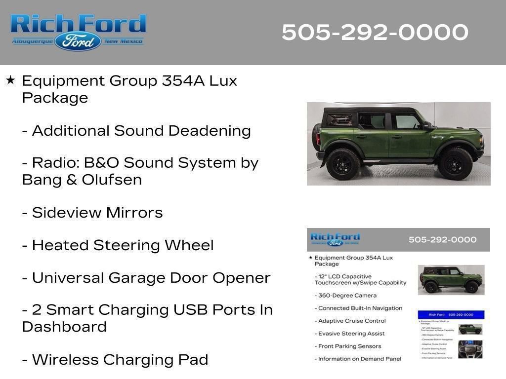 Certified 2023 Ford Bronco Wildtrak AWD/4WD image 49