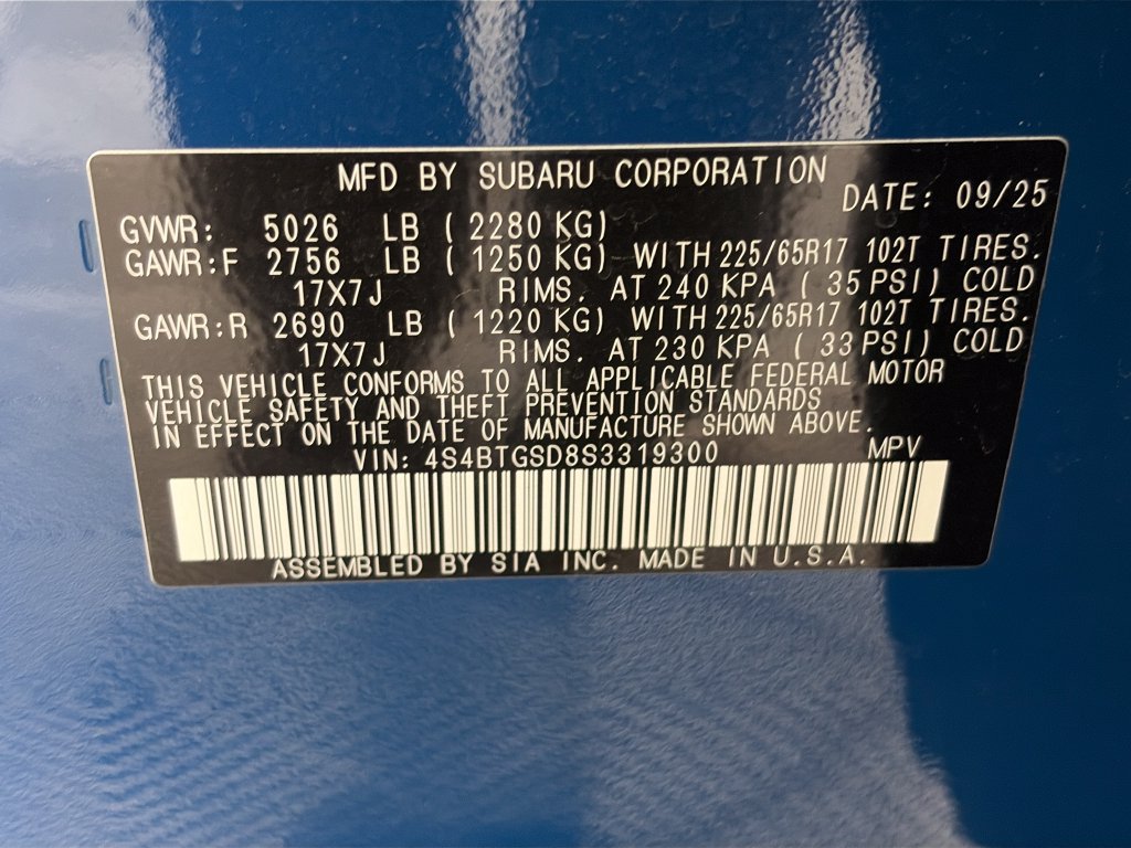 Used 2025 Subaru Outback Wilderness AWD/4WD image 9