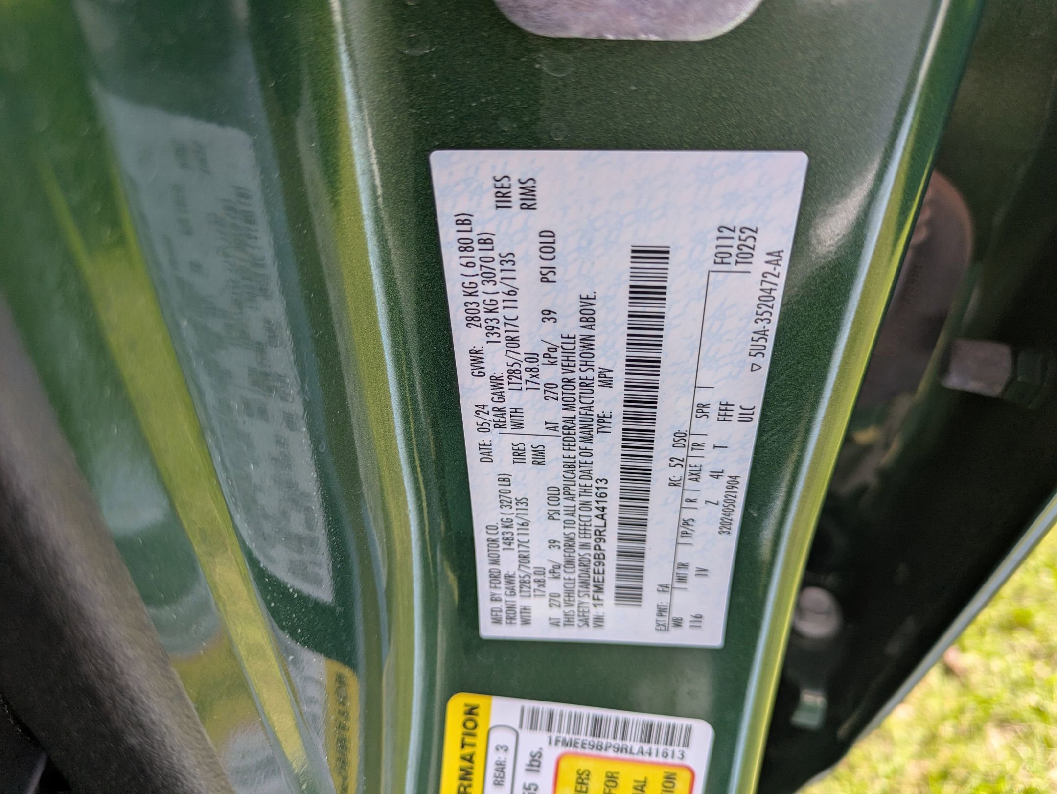 Certified 2024 Ford Bronco Badlands image 33