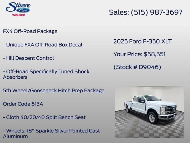 Certified 2025 Ford F350 XLT AWD/4WD image 8