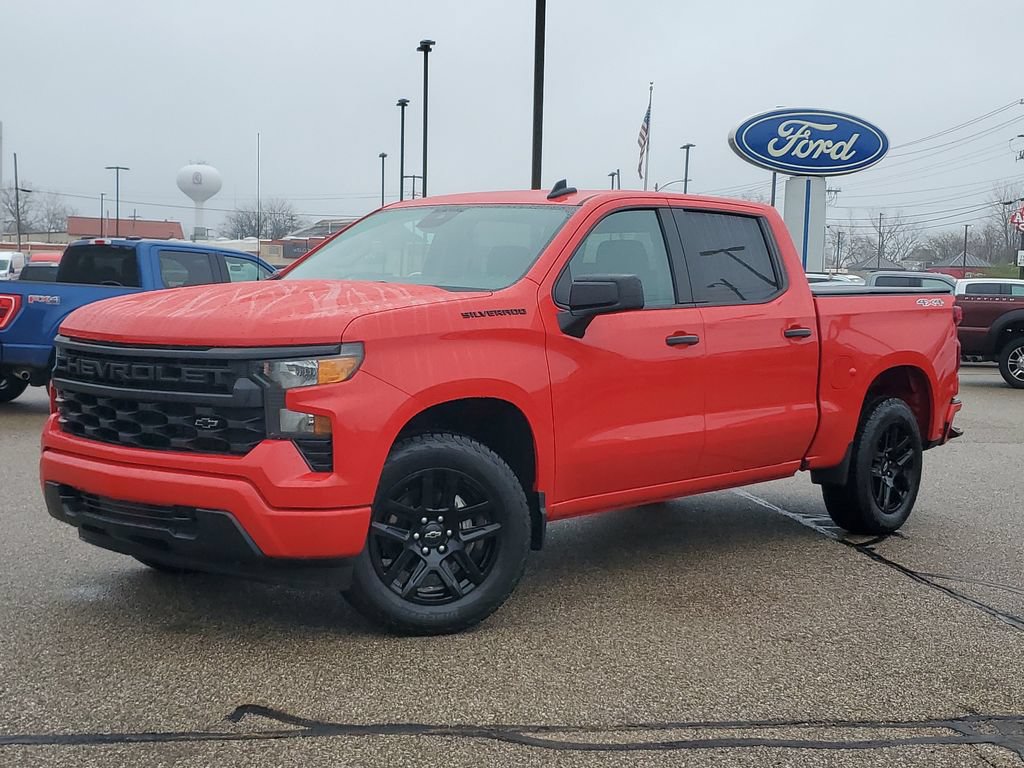 Used 2023 Chevrolet Silverado 1500 Custom w/ LPO, Dark Essentials Package AWD/4WD image 27