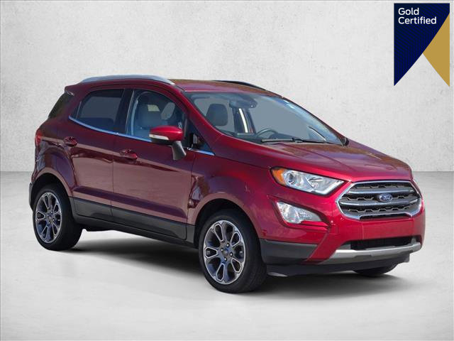 Certified 2021 Ford EcoSport Titanium w/ Interior Protection Package