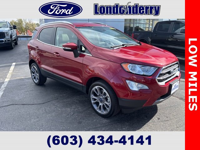 Certified 2021 Ford EcoSport Titanium w/ Interior Protection Package