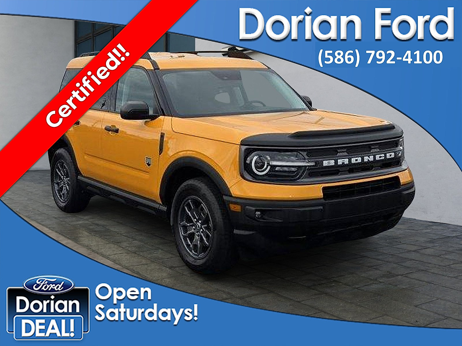 Certified 2023 Ford Bronco Sport Big Bend w/ Convenience Package AWD/4WD image 1