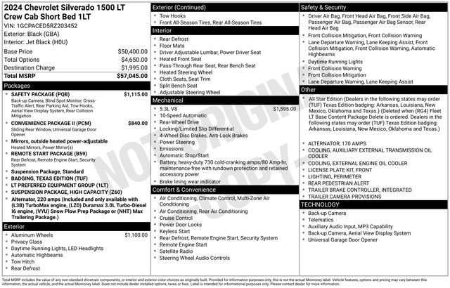 Used 2024 Chevrolet Silverado 1500 LT w/ Safety Package image 34