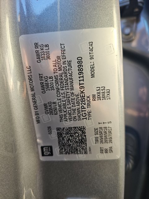Used 2026 GMC Canyon Elevation w/ Convenience Package AWD/4WD image 17