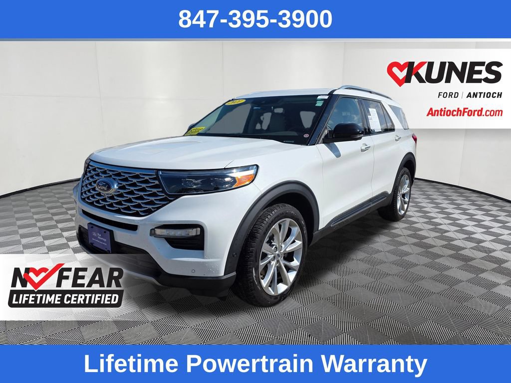 Certified 2021 Ford Explorer Platinum w/ Equipment Group 601A AWD/4WD image 3