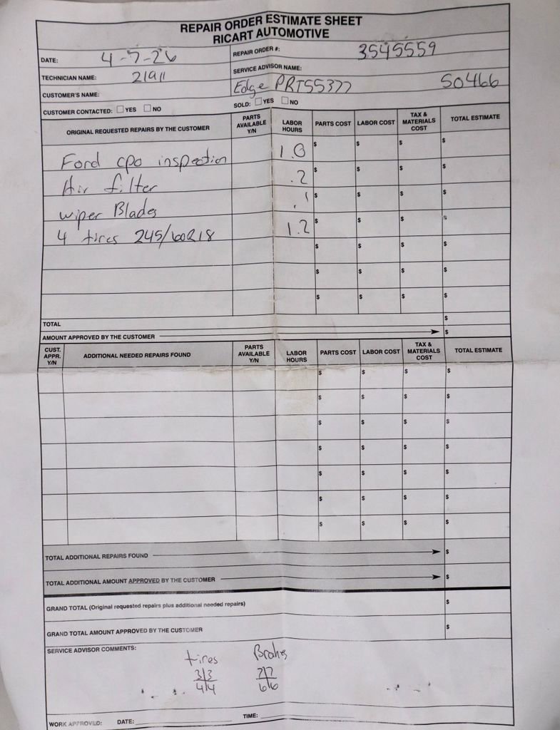 Certified 2024 Ford Edge SEL AWD/4WD image 13