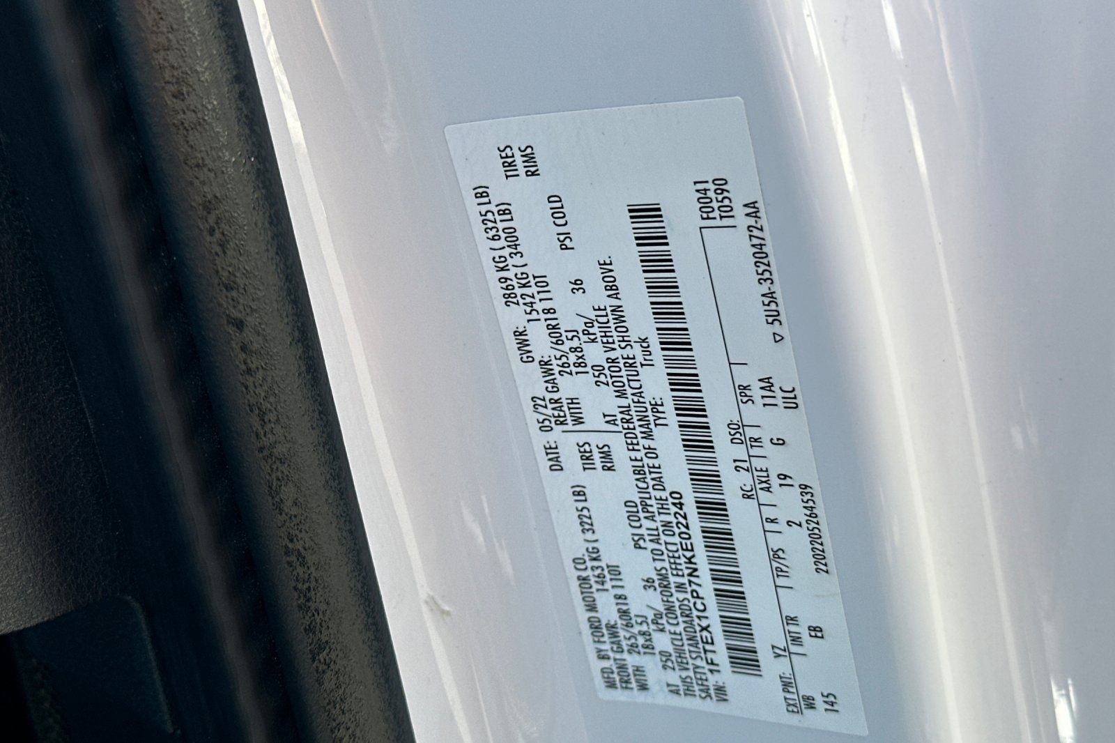 Certified 2022 Ford F150 Lariat w/ Trailer Tow Package RWD image 27