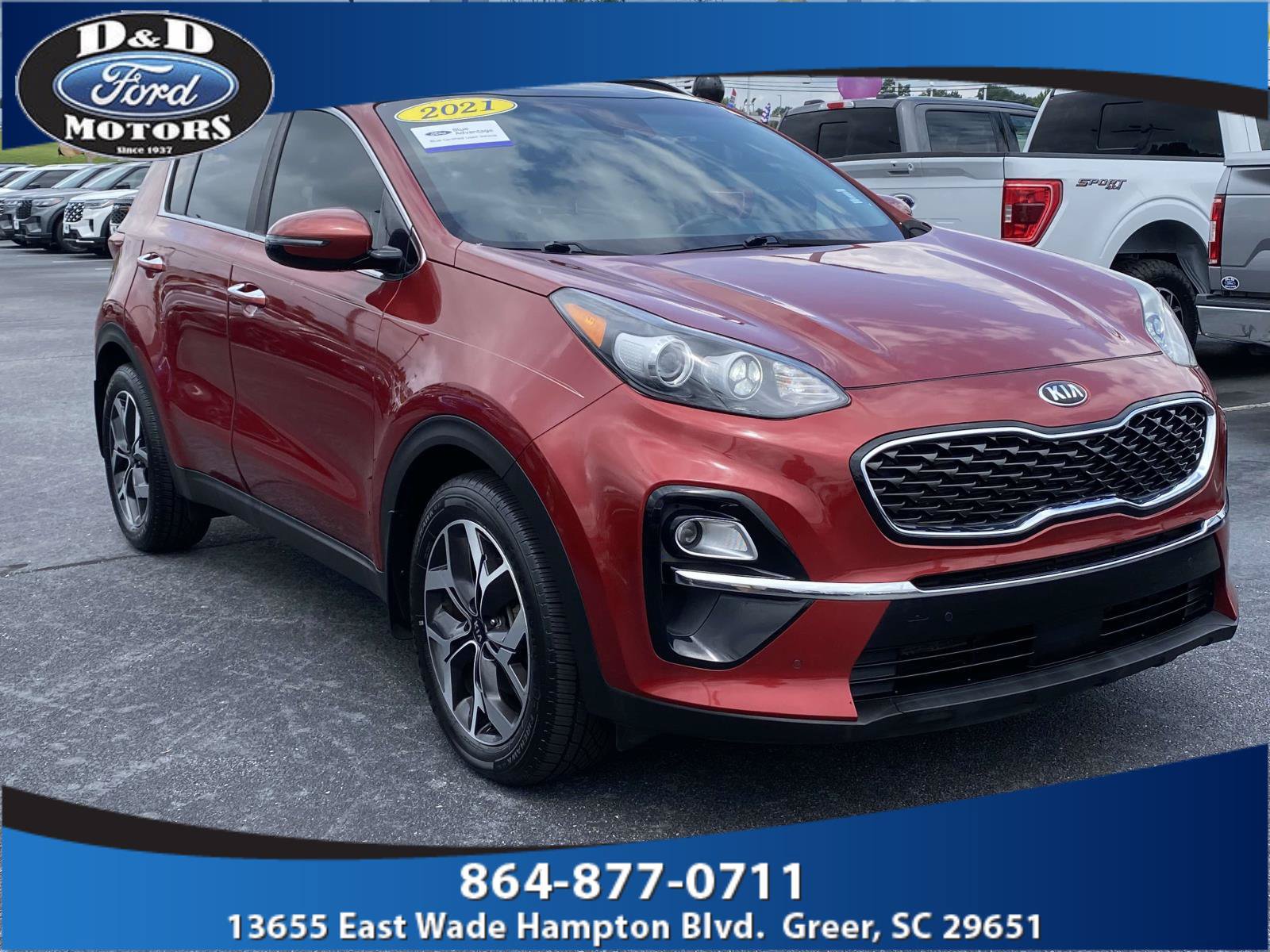 Used 2021 Kia Sportage EX w/ EX Technology Package FWD image 1