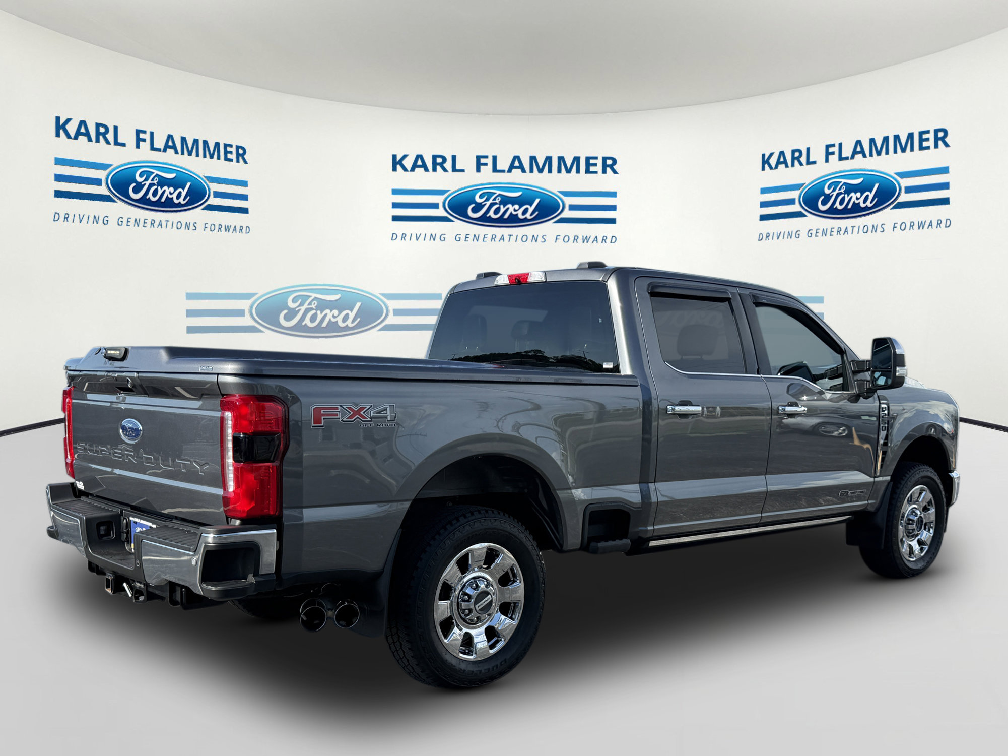 Certified 2025 Ford F250 Lariat w/ Chrome Package AWD/4WD image 3
