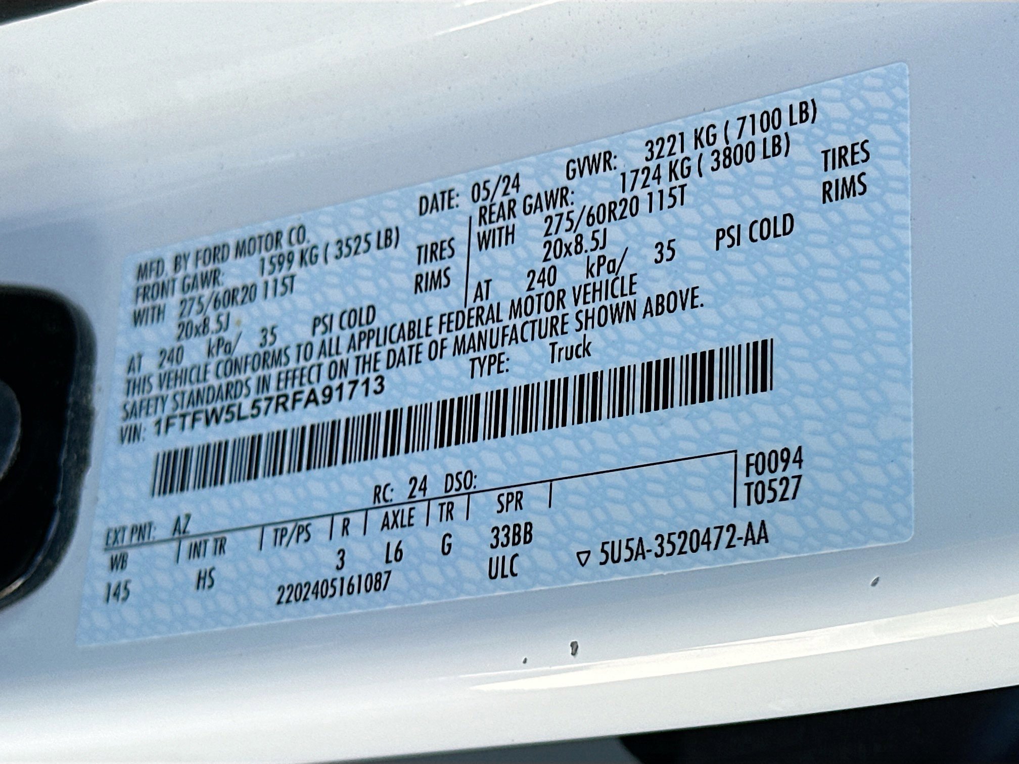 Certified 2024 Ford F150 Lariat w/ Tow/Haul Package image 32