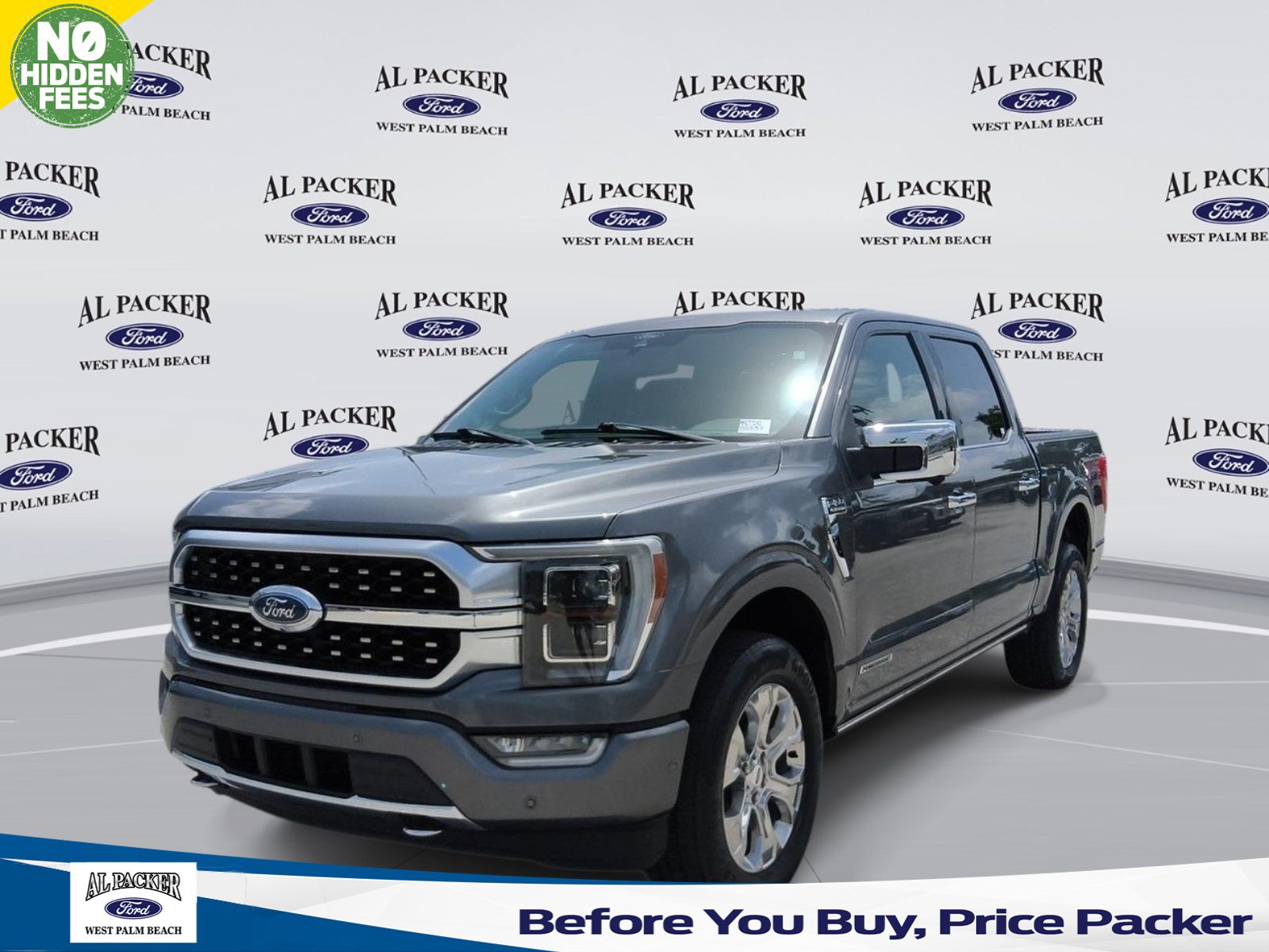 Certified 2021 Ford F150 Platinum w/ Equipment Group 701A High AWD/4WD image 1