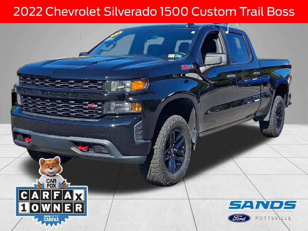 Used 2022 Chevrolet Silverado 1500 Custom Trail Boss AWD/4WD 360° Tour