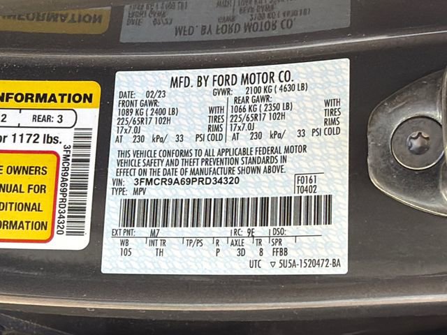 Certified 2023 Ford Bronco Sport AWD/4WD image 34