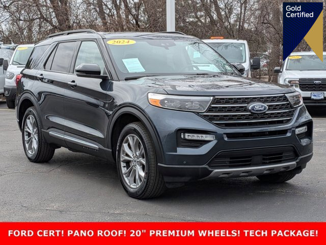 Certified 2024 Ford Explorer XLT w/ Equipment Group 202A